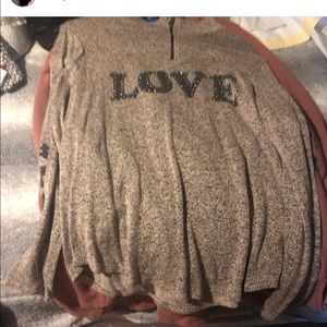 Long sleeve and cardigan